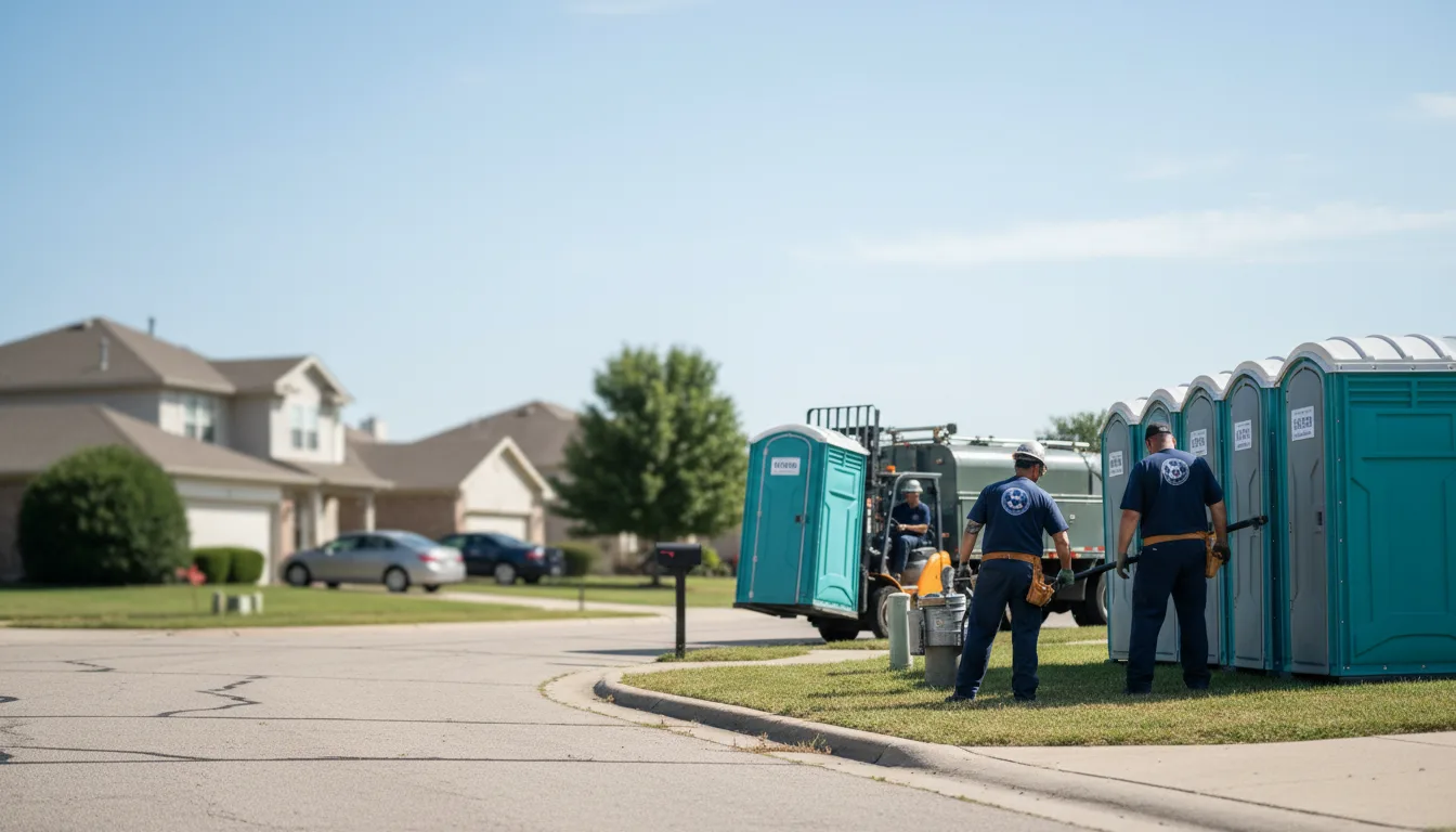 Porta Potty Rental in Riverdale, ND near me